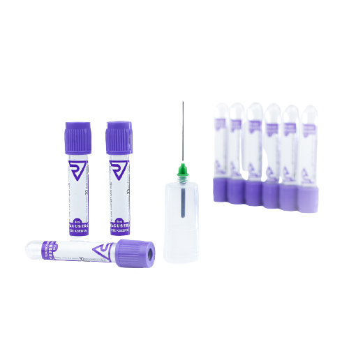 Пробірка Вакуумна для збору крові VACUSERA®, 6мл, з К3 ЕДТА